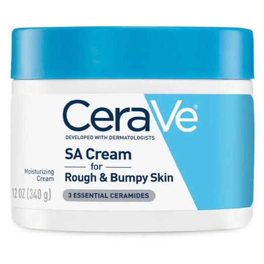 CeraVe Renewing Salicylic Acid Body Cream for Rough and Bumpy Skin, Fragrance-Free