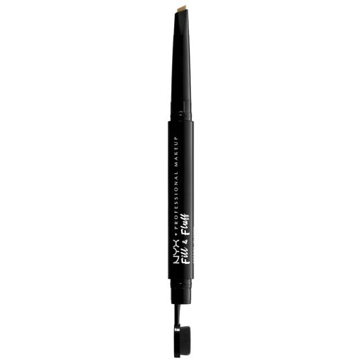 NYX Professional Makeup Fill & Fluff Eyebrow Pomade Pencil, Blonde