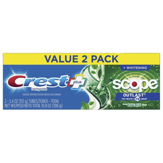 Crest Scope Outlast Complete Whitening Toothpaste