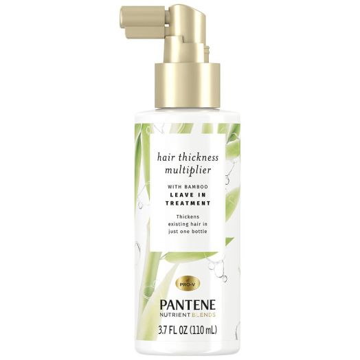 Pantene NutrientBlends Bamboo Hair Volumizer Thickness Multiplier Leave In Treatment