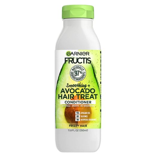 Garnier Fructis Smoothing Treat Conditioner, For Frizzy Hair, Avocado Avocado Avocado