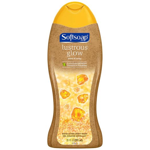 Softsoap Lustrous Glow Body Wash Amber & Honey