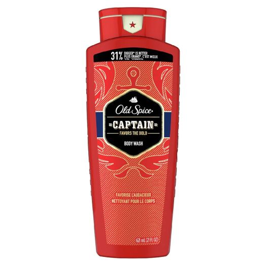 Old Spice Red Collection Body Wash for Men Captain