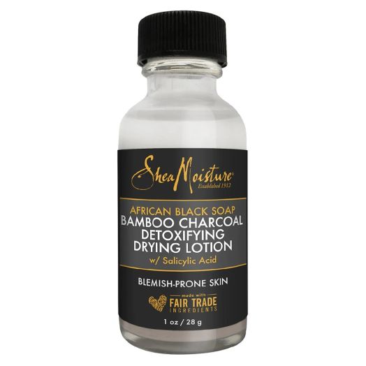 SheaMoisture African Black Soap and Charcoal Drying Lotion