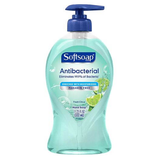 Softsoap Antibacterial Liquid Hand Soap Pump Fresh Citrus