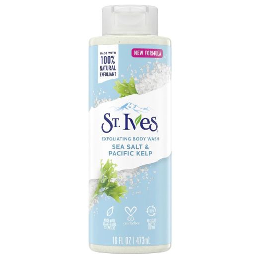 St. Ives Sea Salt and Pacific Kelp Exfoliating Body Wash