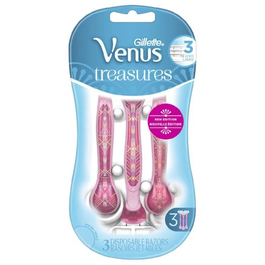 Gillette Venus Treasures Disposable Razors