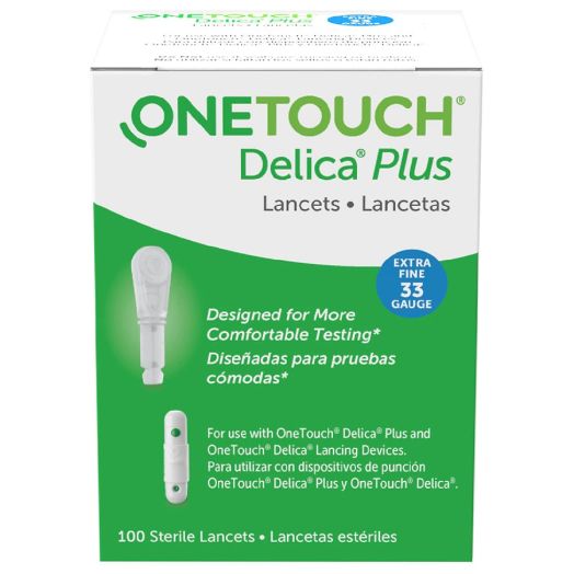 OneTouch Delica Plus Lancets 33 Gauge