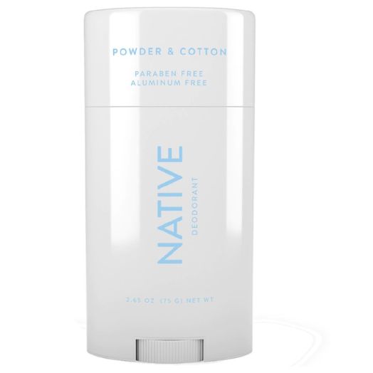 Native Aluminum Free Deodorant Powder and Cotton