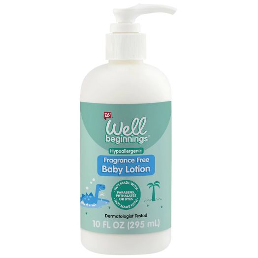 Well Beginnings Baby Lotion Fragrance Free