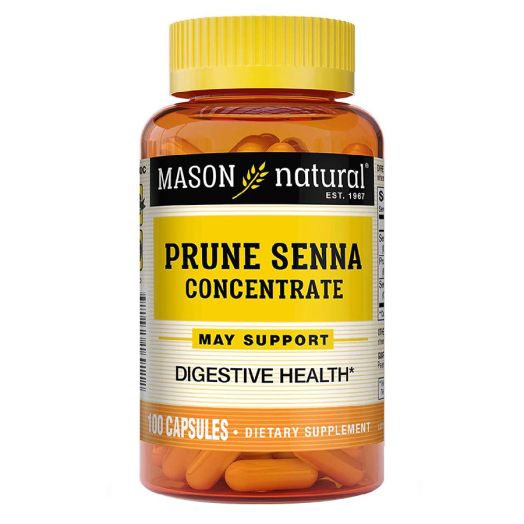 Mason Natural Prune Senna Concentrate Capsules