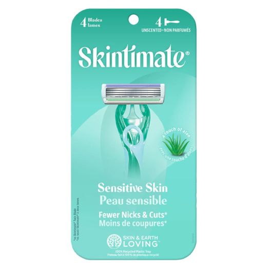 Skintimate Sensitive Skin 4-Blade Women's Disposable Razors