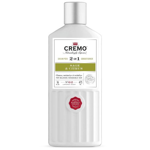 Cremo Sage & Citrus 2-in-1 Shampoo & Conditioner