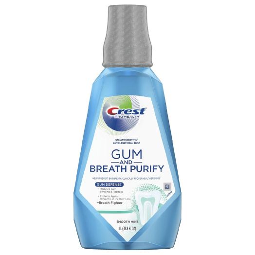 Crest Gum & Breath Purify Rinse Smooth Mint