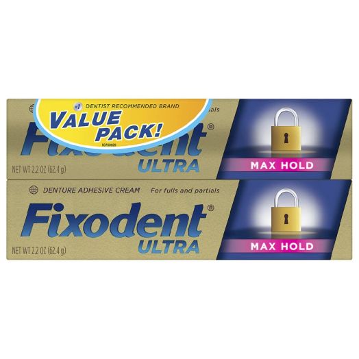 Fixodent Ultra Max Hold Dental Adhesive