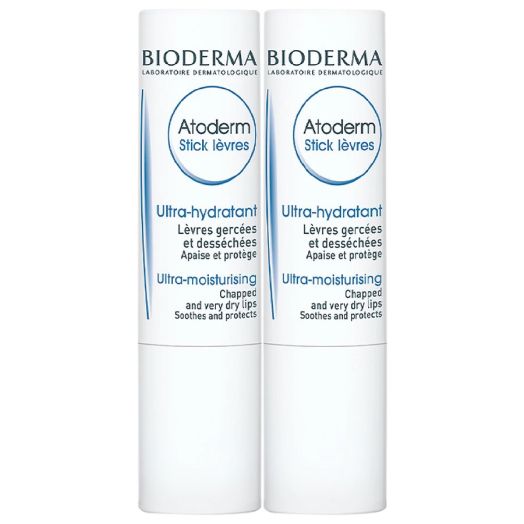 BIODERMA Duo Atoderm Nourishing and Repairing Lip Stick for Dry and Damaged Lips