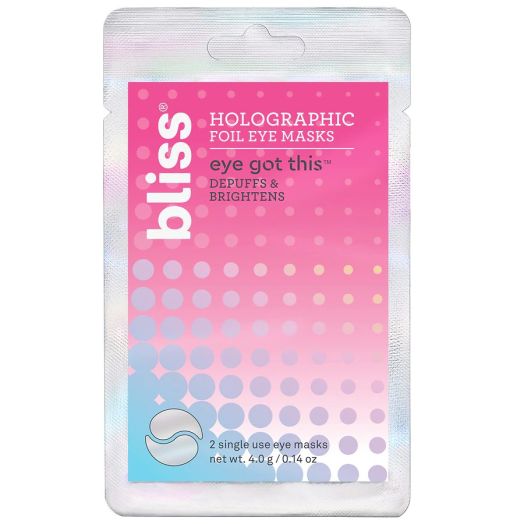 Bliss Eye Got This Holographic Foil Eye Masks