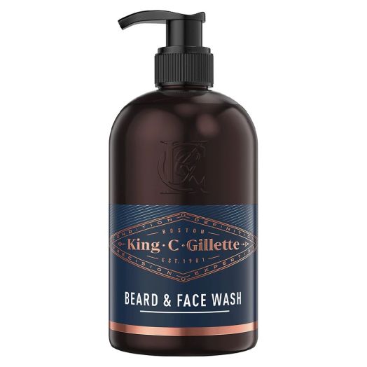 King C Gillette Beard and Face Wash with Coconut Water