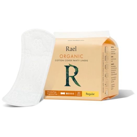 Rael Organic Cotton Cover Panty Liners - Regular Regular