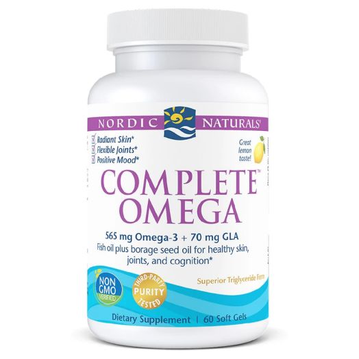 Nordic Naturals Complete Omega Dietary Supplement Lemon