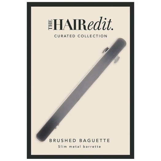 The Hair Edit Brushed Baguette Gunmetal