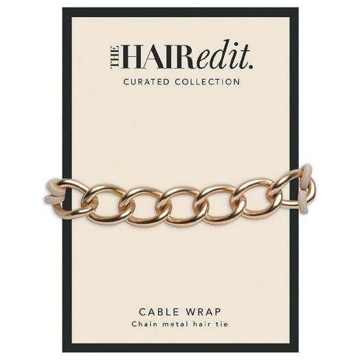 The Hair Edit Cable Wrap Soft Gold