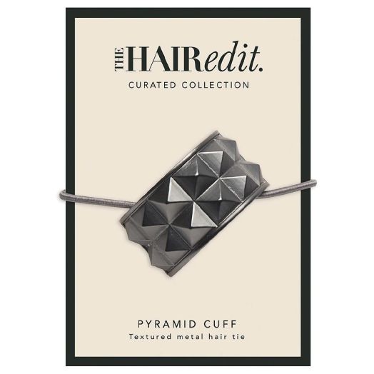 The Hair Edit Pyramid Cuff Gunmetal