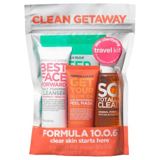 Formula 10.0.6 Clean Getaway Skin Clarifying Travel Kit