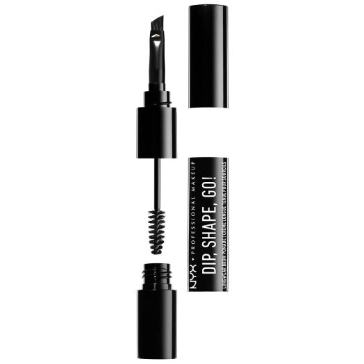 NYX Professional Makeup Dip, Shape, Go! Longwear Brow Pomade, Chocolate
