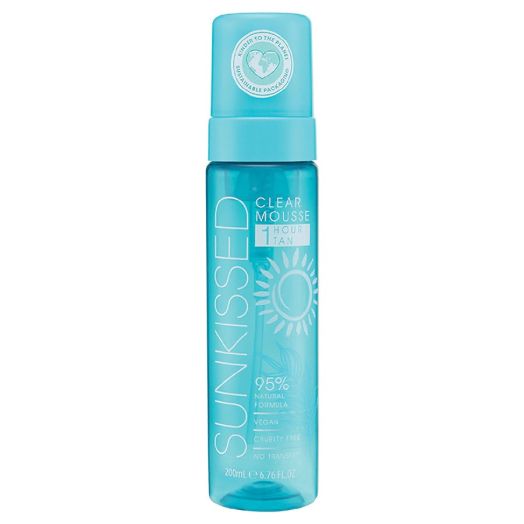 Sunkissed Self Tan Mousse Express 1 Hour Tan Clear
