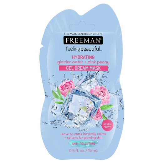 Freeman Feeling Beautiful Glacier Water + Pink Peony Gel Cream Mask