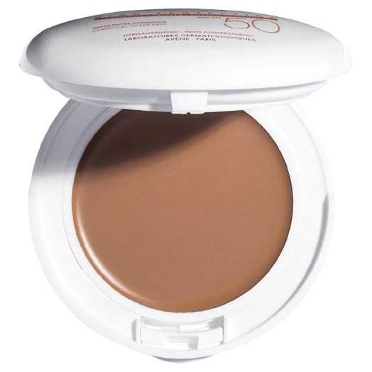 Avene High Protection Mineral Tinted Compact SPF 50, UVA/UVB protection, Honey