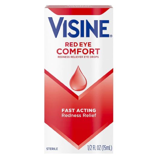 Visine Red Eye Comfort Redness Relief Eye Drops