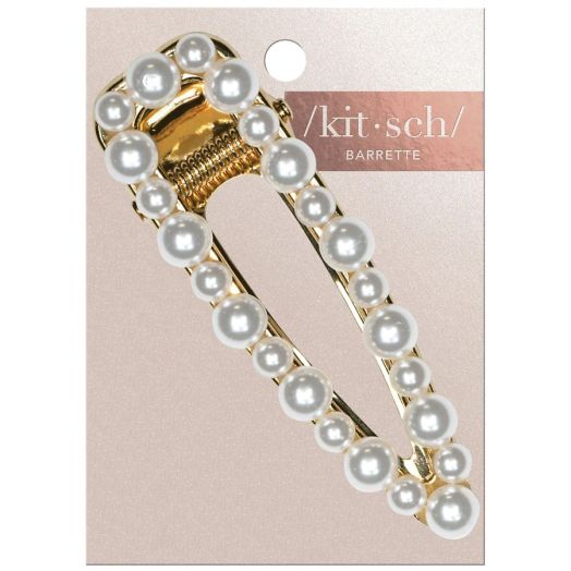 KITSCH Open Shape Pearl Barrette