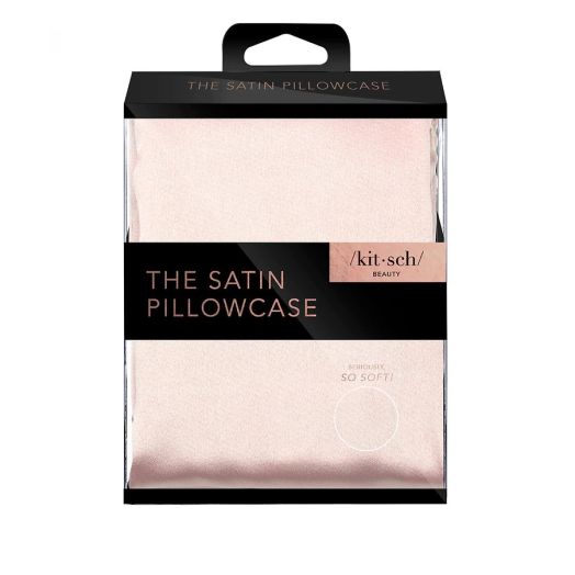KITSCH Satin Standard Blush Pillowcase