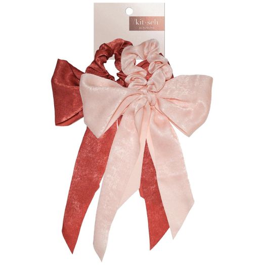 KITSCH Scarf Scrunchie Blush, Mauve