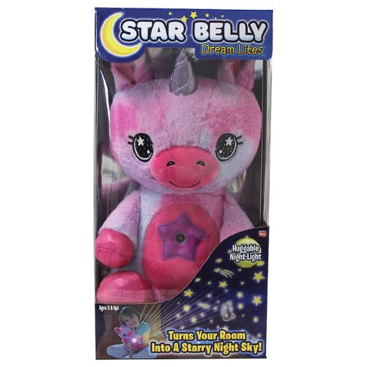 Ontel Products Star Belly Dream Lites Unicorn Pink and Purple