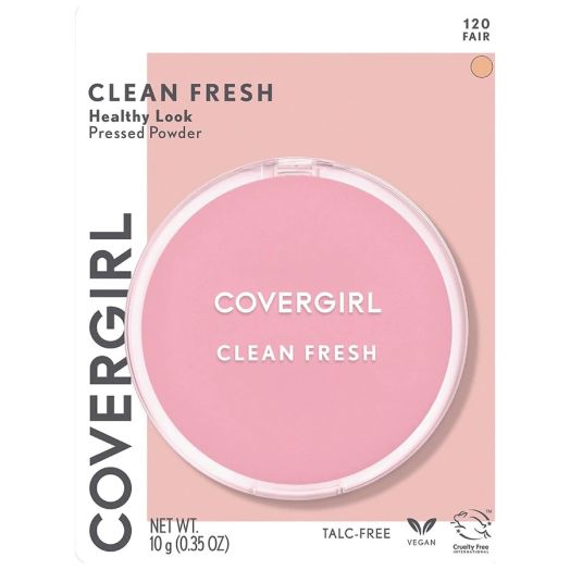 CoverGirl Clean Fresh Pressed Powder, Fair 120