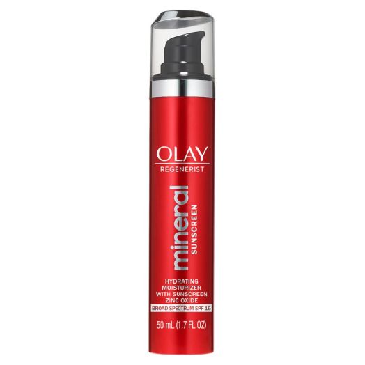 Olay Regenerist Mineral Sunscreen Face Moisturizer, Zinc Oxide, SPF 15