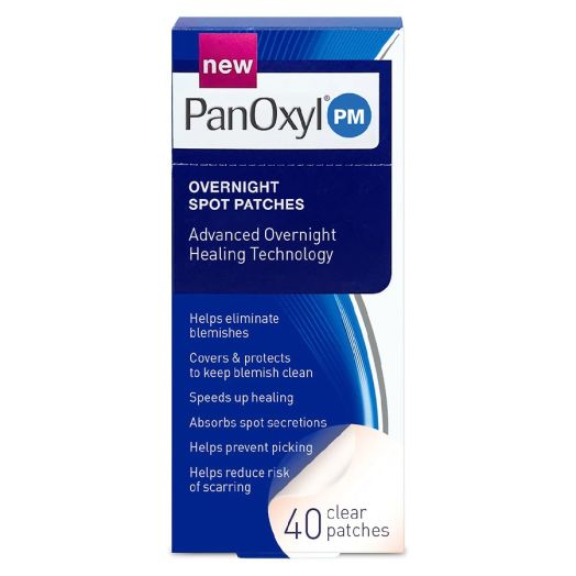 PanOxyl PM Overnight Spot Patches - Clear
