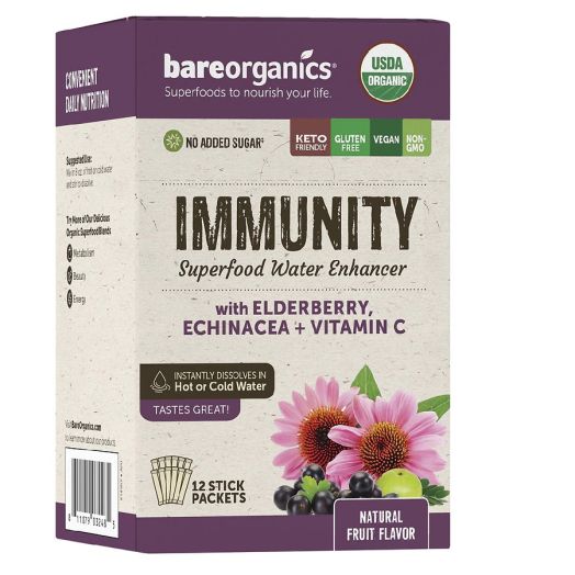 BareOrganics Immunity Blend (Superfood Water Enhancer)
