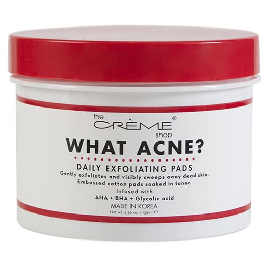 The Creme Shop What Acne Daily Exfoliating Pads