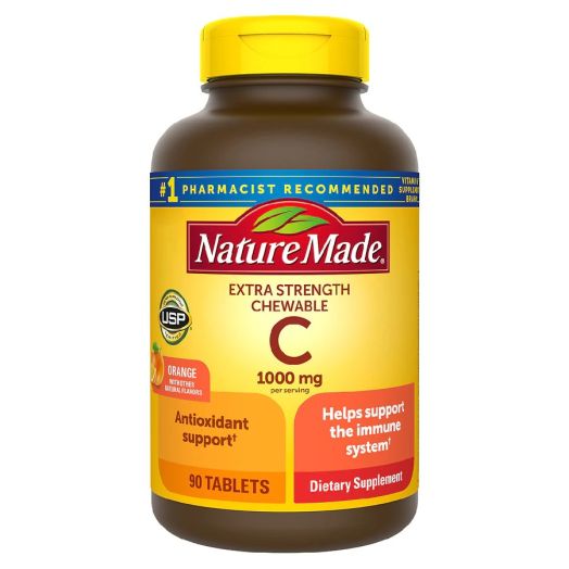 Nature Made Extra Strength Vitamin C Chewable 1000 mg Tablets