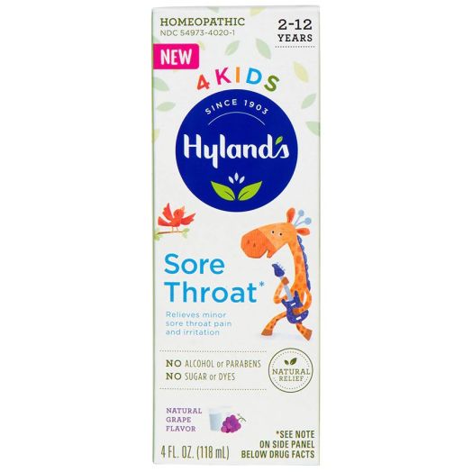 Hyland's 4 Kids Sore Throat