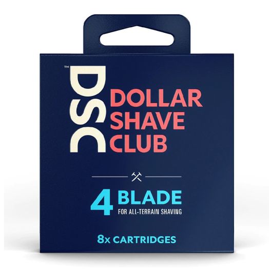 Dollar Shave Club 4-Blade Razor Refill Cartridges