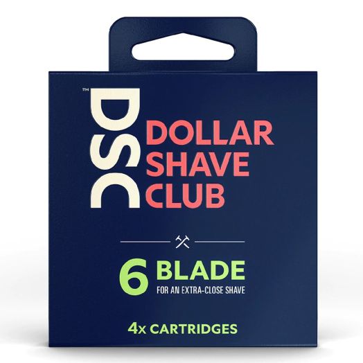 Dollar Shave Club 6-Blade Razor Refill Cartridges