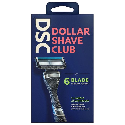 Dollar Shave Club 6-Blade Razor Starter Set
