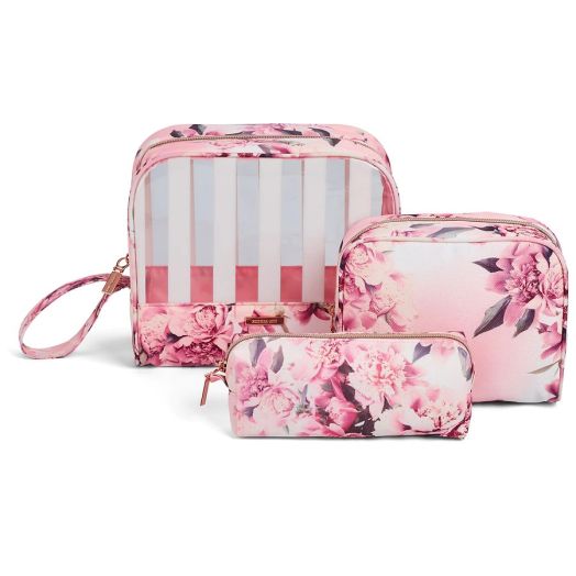 Allegro 3pc Wristlet Set Pink Floral