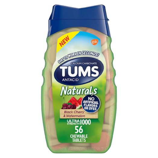 Tums Naturals Ultra Strength Antacid Chewables
