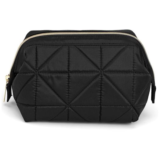 Modella Basket Weave Clutch Black